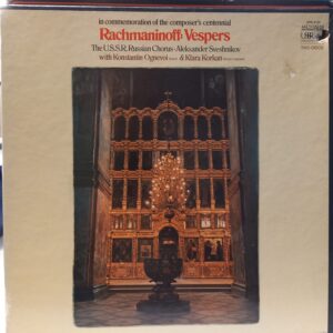 RACHMANINOV - VESPERS
