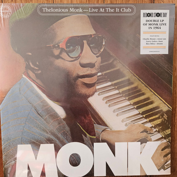 THELONIOUS MONK - LIVE AT THE IT CLUBNPLAK ÖN