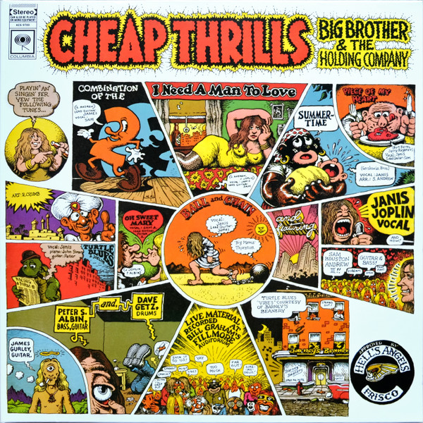 BIG BROTHER & THE HOLDING COMPANY - CHEAP THRILLS PLAK ÖN