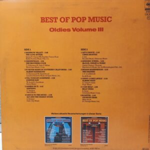 ÇEŞİTLİ SANATÇILAR - BEST OF POP MUSIC - VOL. III - Görsel 2