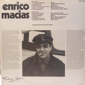 ENRICO MACIAS - LES CHANSONS FORMIDABLES - Görsel 2