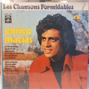 ENRICO MACIAS - LES CHANSONS FORMIDABLES - Görsel 1