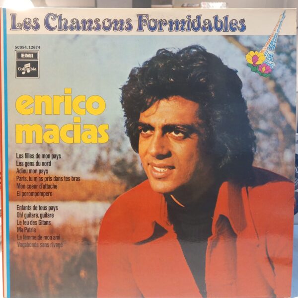 ENRICO MACIAS - LES CHANSONS FORMIDABLES PLAK ÖN