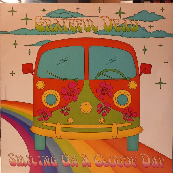 GRATEFUL DEAD - SMILING ON A CLOUDY DAY (RENKLİ PLAK) PLAK ÖN