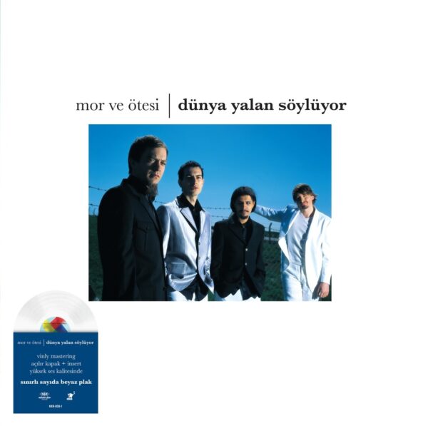 MOR VE ÖTESİ - DÜNYA YALAN SÖYLÜYOR (RENKLİ PLAK) PLAK ÖN