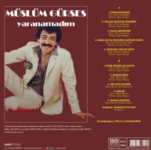 MÜSLÜM GÜRSES - YARANAMADIM - Görsel 2