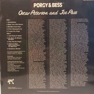 OSCAR PETERSON - JOE PASS - PORGY & BESS - Görsel 2