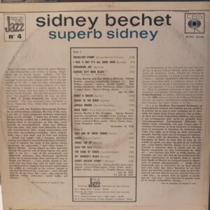 SIDNEY BECHET - SUPERB SIDNEY - Görsel 2