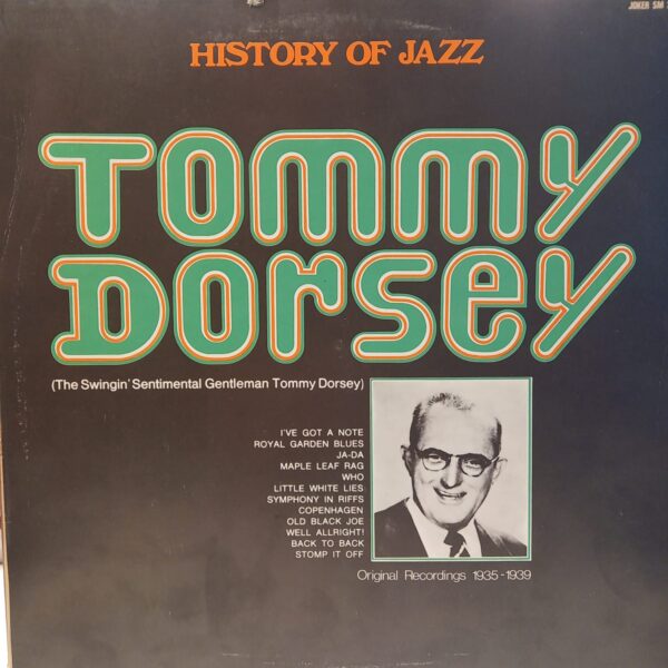 TOMMY DORSEY - ORIGINAL RECORDINGS 1935-1939 PLAK ÖN